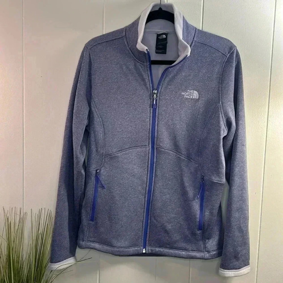 The North Face Jackets & Blazers - The North Face Cozy Purple Zip Up Jacket size Large